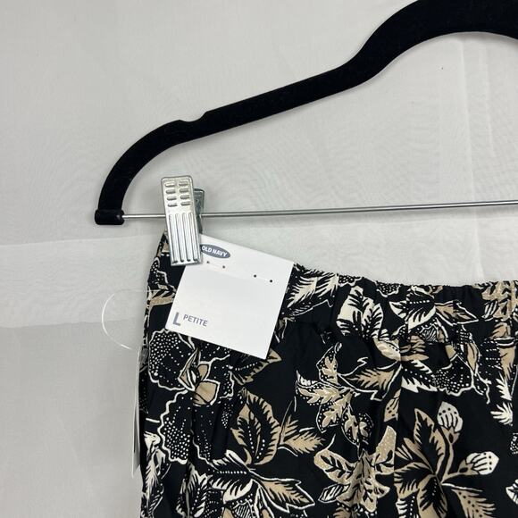NWT Old Navy floral print midi skirt PL boho beachy pool tropical relaxed button - Picture 7 of 9